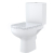 Cersanit K103-013 COLOUR 010 WC kombi vodor.odpad, prívod vody z boku, bez sedátka, Biela
