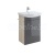 Cersanit SMART skrinka 45x68x34 pod umývadlo CARINA 50, Light Ash/Šedá lesk S568-009