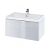 Cersanit S575-004 STILLO 80 umývadlová skrinka 80x43x45, Biela/Šedá Lesk