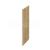 Cersanit City bočná nábytková stena 2,5x44,8 cm Dub S584-032