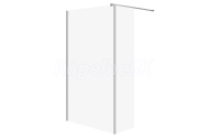 Cersanit B788 Mille Walk-In sprchový kút s pev.sten 120x30x200cm,Chróm,Číre sklo,1 vzpera