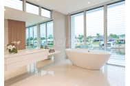 Aquatek DENVER voľne stojaca akrylátová oválna vaňa 180x90x60cm,vr.ClickClack, Biela