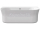 Ravak YPSILON Wall 178x86 voľne stojaca akryl vaňa Snowwhite vr.nôh/sifónu Čierny+darček