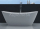 Rea FERRANO 170 voľne stojaca akrylátová vaňa 170x80 cm 266L Biela lesklá+click-clack sifó