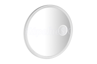Sapho FLOAT okrúhle LED podsvietené zrkadlo, o 80 cm, kozm. zrkadlo, IR senzor, 3500-6500°