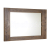 Sapho BRAND zrkadlo 100x80x3cm, morený smrek