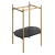 Sapho PUNO podstavec pod umývadlo 550x795x396mm, zlatá mat
