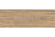 Cersanit Almera Wood rektifikovaný obklad 39,8x119,8 cm Béžová štruktúra matná