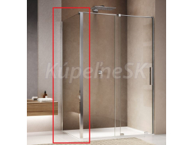 Ronal Amalia bočná stena pre sprch.dvere n strane pev.steny 100x200cm skl.Číre pr.Chróm