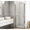 Ronal DIVERA 1-krídlové sprchové dvere 70x200cm do niky/kút sklo Číre profil Chróm