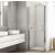 SanSwiss DIVERA 1-krídlové sprchové dvere 100x200cm do niky/kút sklo Číre profil Chróm