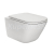 Roca GAP SQUARE Závesný klozet Rimless 34x54 cm+sedátko Slim Duroplast Biela