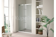 Aquatek INFINITY B2 Sprchové dvere do niky 110x200cm skl.Číre pr.Chróm Posuvné dvere Pravé