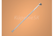 Aquatek OASIS T3 rozperná tyčka Rovná Hranatá 100cm, roztiahn. 97,5x-101cm,Chróm