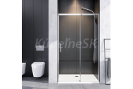 Aquatek ZEUS B2 Sprchové dvere do niky/roh.kútu 110x195cm sklo Číre pr. Chróm Posuvné dver