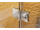 Aquatek YES B8 Sprchové dvere do niky 95x200 cm sklo Číre profil Chróm Zalamovacie dvere