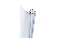 Aquatek Z-B-8 zvislé tesnenie z PVC dĺžka 200 cm pre sklo 8 mm