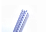 Aquatek Z-G-6 zvislé tesnenie z PVC dĺžka 200 cm pre sklo 6 mm