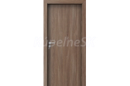 PORTA Doors SET Rámové dvere Porta DECOR, plné, fólia ORECH VERONA 2+ zárubňa