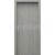 PORTA Doors SET Rámové dvere Porta DECOR, plné, fólia DUB STRIEBRISTÝ+ zárubňa