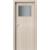 PORTA Doors SET Rámové dvere Porta DECOR,fólia ORECH BIELENÝ sklo Činčila+zárubňa