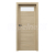 PORTA Doors SET Rámové dvere VERTE HOME C.1 so sklom, fólia Dub matný + zárubeň