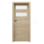 PORTA Doors SET Rámové dvere VERTE HOME C.2 so sklom, fólia Dub matný + zárubeň