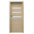 PORTA Doors SET Rámové dvere VERTE HOME H.3 so sklom, fólia Dub matný + zárubeň