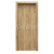 PORTA Doors SET Rámové dvere Porta DECOR, plné,fólia DUB CRAFT ZLATÝ + zárubňa
