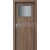 PORTA Doors SET Rámové dvere Porta DECOR,fólia ORECH VERONA 2 sklo činčila + zárubňa