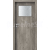 PORTA Doors SET Rámové dvere Porta DECOR,fólia DUB SIBÍRSKY sklo činčila + zárubňa