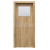 PORTA Doors SET Rámové dvere Porta DECOR,fólia DUB CRAFT ZLATÝ sklo činčila + zárubňa