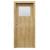 PORTA Doors SET Rámové dvere Porta DECOR,fólia DUB HAMILTON sklo činčila + zárubňa