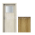 PORTA Doors SET Rámové dvere Porta DECOR,fólia DUB CATANIA sklo činčila + zárubňa