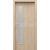 PORTA Doors SET Rámové dvere Porta DECOR,fólia BUK ŠKANDINÁVSKY sklo Činčila + zárubňa