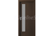 PORTA Doors SET Rámové dvere Porta DECOR,fólia WENGE sklo Činčila + zárubňa