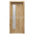 PORTA Doors SET Rámové dvere Porta DECOR,fólia DUB CRAFT ZLATÝ sklo Činčila + zárubňa