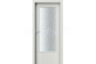 PORTA Doors SET Rámové dvere Porta DECOR,fólia WENGE WHITE sklo Činčila + zárubňa
