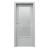 PORTA Doors SET Rámové dvere Porta DECOR,fólia ŠEDÁ sklo Činčila + zárubňa