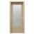 PORTA Doors SET Rámové dvere Porta DECOR,fólia DUB MATNÝ sklo Činčila + zárubňa