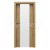 PORTA Doors SET rámové dvere RESIST 4.B. Sklo, Gladstone -Dub Casella Prírodný a zárubeň