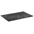 Sapho SKARA Rockstone doska 71,2x12x46cm, black attica