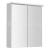 Aqualine KAWA STRIP Galérka s LED osvetlením 60x70x22cm, biela