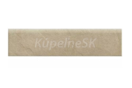 Cersanit Pietra mrazuvzdorný sokel 7,2x29,7 cm Béžová matná