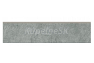Cersanit Pietra mrazuvzdorný sokel 7,2x29,7 cm Šedá matná