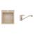 Alveus SET CARINA 20 kuchynský granit. drez so sifón. 75x42 + batéria IGA - Beige