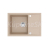 Alveus INTERMEZZO 40 kuchynský granitový drez so sifónom 62x48 - G-55 Beige 1144966