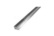 Mereo Fixačný (stenový) profil pre CK804xxK, CK809xxK, CK608xxxK, chróm ALU, 190 cm CKND25