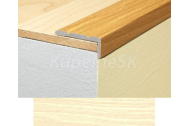 Effector schodová lišta 25x10 dĺžka 2,7 m Sosna Biela A31 samolepiaca