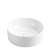 Olsen Spa RIANO okrúhle keramické umývadlo na dosku 41×14 cm Biela